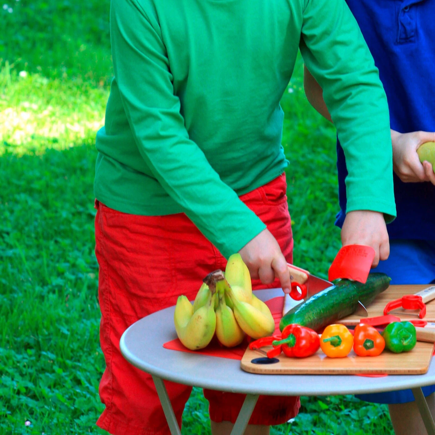 OPINEL Kinder Messer Set Le Petit Chef 2tlg - Kochmesser Küche Fingerschutz Holz 5 OPINEL Kinder Messer Set Le Petit Chef 2tlg - Kochmesser Küche Fingerschutz Holz – Bild 5