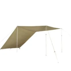 KINGCAMP Khan Plus Tarp Sonnen Segel Camping Wind Schutz Vorzelt Plane Baumwolle
