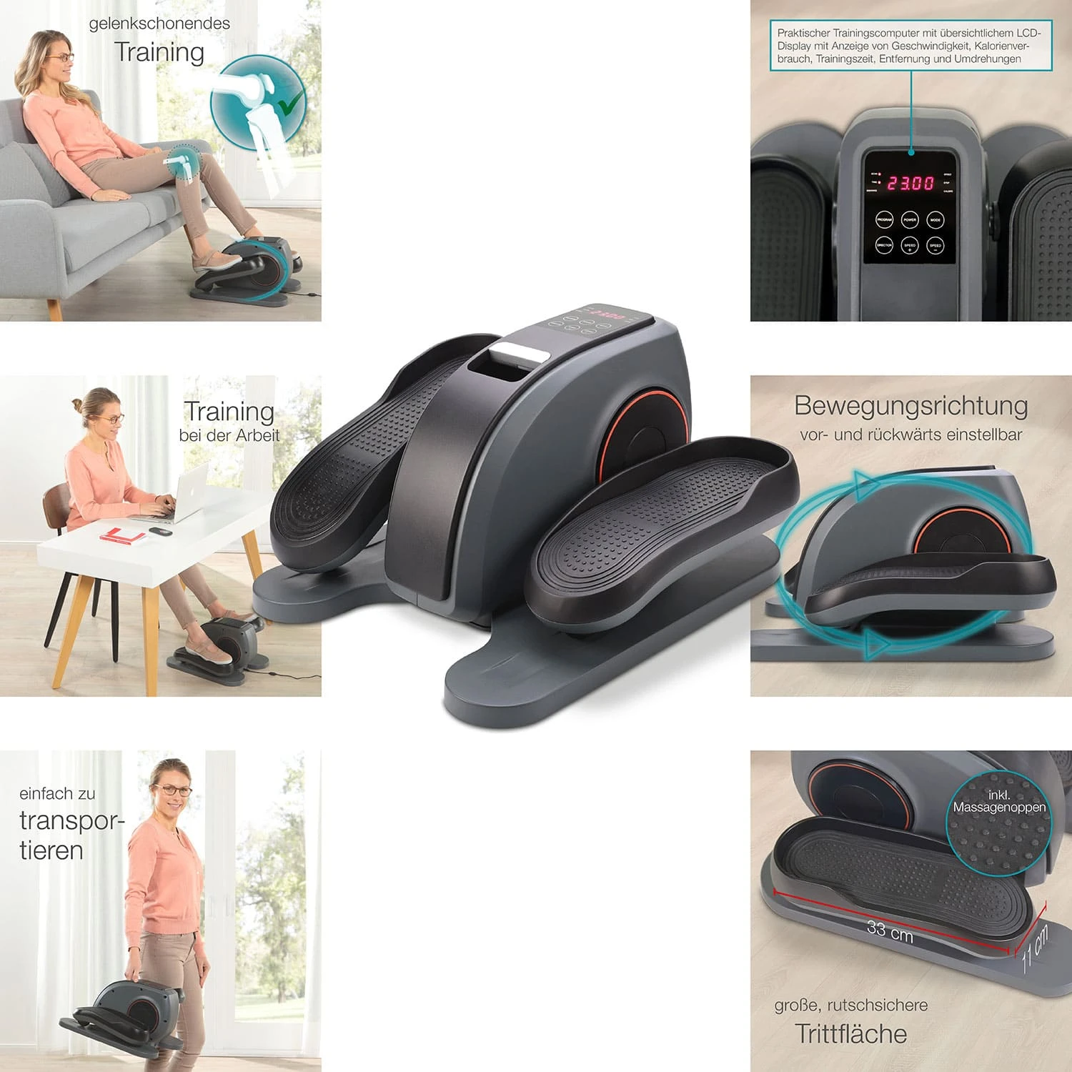 Aktivshop Mini-Ellipsentrainer Aktiv »Vital Pro« Mit Motor 6 Aktivshop Mini-Ellipsentrainer Aktiv »Vital Pro« Mit Motor – Bild 6