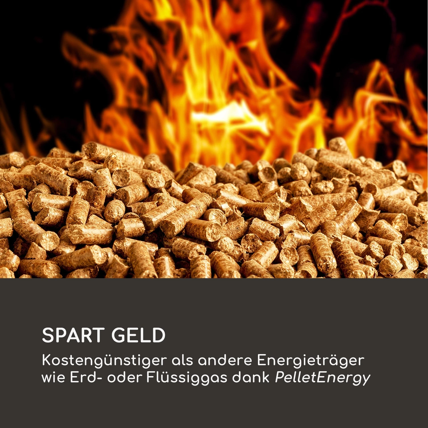 Heat Hunter Pellet-Terrassenheizer 12,2 KW Mobil Edelstahl 6 Heat Hunter Pellet-Terrassenheizer 12,2 KW Mobil Edelstahl – Bild 6
