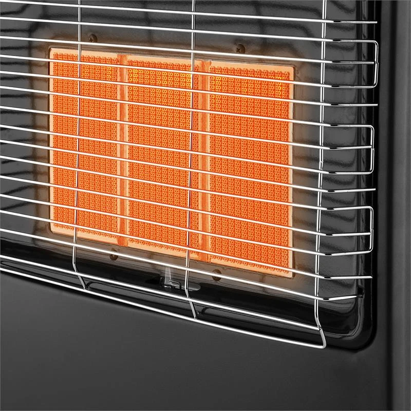 Kamtschatka Gasheizofen Gasheizer Keramikbrenner Infrarot 4,1kW Schwarz 6 Kamtschatka Gasheizofen Gasheizer Keramikbrenner Infrarot 4,1kW Schwarz – Bild 6