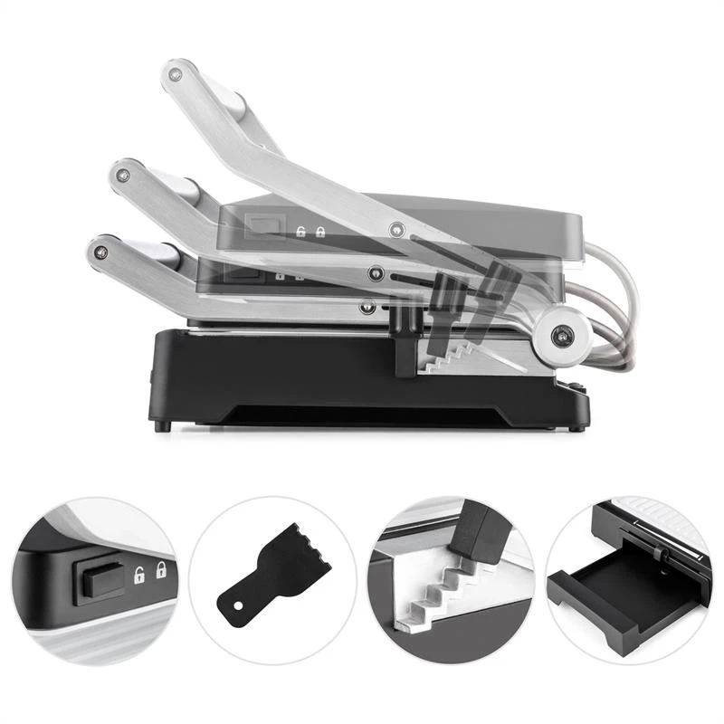 Burgermeister 3-in-1 Kontaktgrill Tischgrill Paninimaker 2000W 5 Burgermeister 3-in-1 Kontaktgrill Tischgrill Paninimaker 2000W – Bild 5