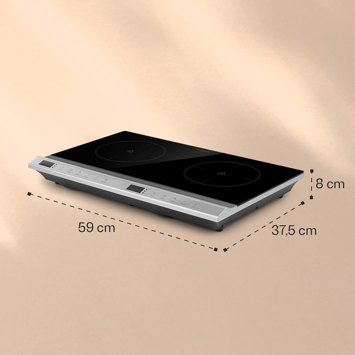 MisterCook Duo Kochplatte Infrarot 3000W 90-650°C Abschalttimer 6 MisterCook Duo Kochplatte Infrarot 3000W 90-650°C Abschalttimer – Bild 6