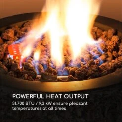 El Hierro Gas-Feuerschale Heizleistung: 31.700BTU/9,3kW Dunkelgrau 8 El Hierro Gas-Feuerschale Heizleistung: 31.700BTU/9,3kW Dunkelgrau -Netto 8600359300 5023 prod 003