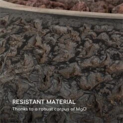 El Hierro Gas-Feuerschale Heizleistung: 31.700BTU/9,3kW Dunkelgrau 10 El Hierro Gas-Feuerschale Heizleistung: 31.700BTU/9,3kW Dunkelgrau -Netto 8600359300 5023 prod 005