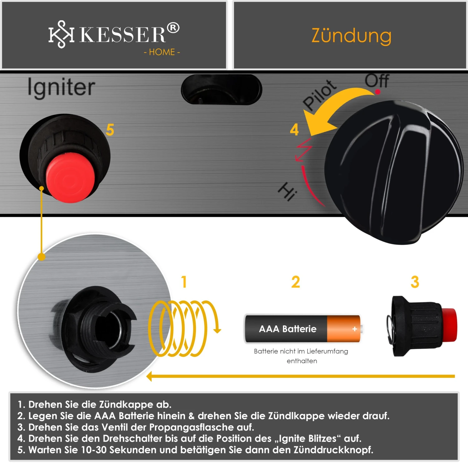 KESSER® Heizstrahler Pyramide Für Terrasse Terrassenheizer Gas 12,5 KW Gasheizstrahler Gasheizer , Wärmestrahler, Heizgerät, Inkl. Schutzhülle , Mit Gasschlauch Druckminderer , Wärmeabzug Edelstahl 3 KESSER® Heizstrahler Pyramide Für Terrasse Terrassenheizer Gas 12,5 KW Gasheizstrahler Gasheizer , Wärmestrahler, Heizgerät, Inkl. Schutzhülle , Mit Gasschlauch Druckminderer , Wärmeabzug Edelstahl – Bild 3