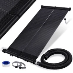KESSER® Solarkollektor ECO Poolheizung 108 X 74 X 15cm (L X B X H) , Warmwasser Heizung Solarheizung Für Pools L UV-beständiger Kunststoff L Durchflussmenge 10.000 Litern Pro Stunde