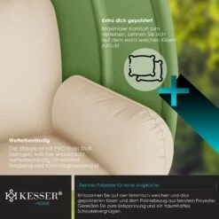 KESSER® Luxe Hängesessel Mit Gestell + Weicher Sitzkissen, Seitenpolsterung, Sitz- Und Rückenkissen Hängekorb Indoor & Outdoor, Garten Schaukel Korb Hängestuhl Stabiler Standfuß, Max. 150 Kg 9 KESSER® Luxe Hängesessel Mit Gestell + Weicher Sitzkissen, Seitenpolsterung, Sitz- Und Rückenkissen Hängekorb Indoor & Outdoor, Garten Schaukel Korb Hängestuhl Stabiler Standfuß, Max. 150 Kg -Netto 8600364700 23158 prod 004