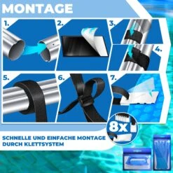 KESSER® Pool Aufroller Premium Aufrollsystem 3m - 5,70m | Mit Rädern | Für Solarplane | Mobiles Aufrollvorrichtung Für Poolplane & Abdeckung | Inkl. Bänder | Witterungsbeständiges Material 10 KESSER® Pool Aufroller Premium Aufrollsystem 3m - 5,70m | Mit Rädern | Für Solarplane | Mobiles Aufrollvorrichtung Für Poolplane & Abdeckung | Inkl. Bänder | Witterungsbeständiges Material -Netto 8600364700 23437 prod 005