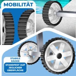 KESSER® Pool Aufroller Premium Aufrollsystem 3m - 5,70m | Mit Rädern | Für Solarplane | Mobiles Aufrollvorrichtung Für Poolplane & Abdeckung | Inkl. Bänder | Witterungsbeständiges Material 11 KESSER® Pool Aufroller Premium Aufrollsystem 3m - 5,70m | Mit Rädern | Für Solarplane | Mobiles Aufrollvorrichtung Für Poolplane & Abdeckung | Inkl. Bänder | Witterungsbeständiges Material -Netto 8600364700 23437 prod 006